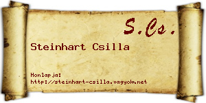 Steinhart Csilla névjegykártya